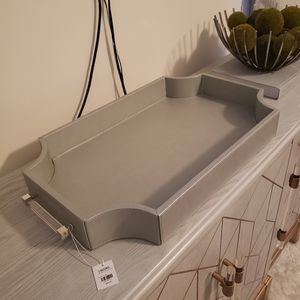 Z Gallerie Large Scalloped Tray